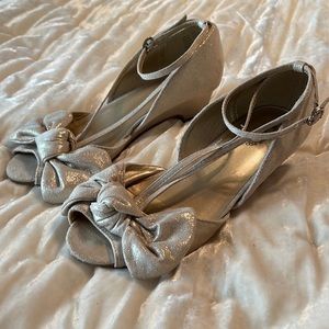 Joyfolie gold wedge Lucia dress shoes Y5